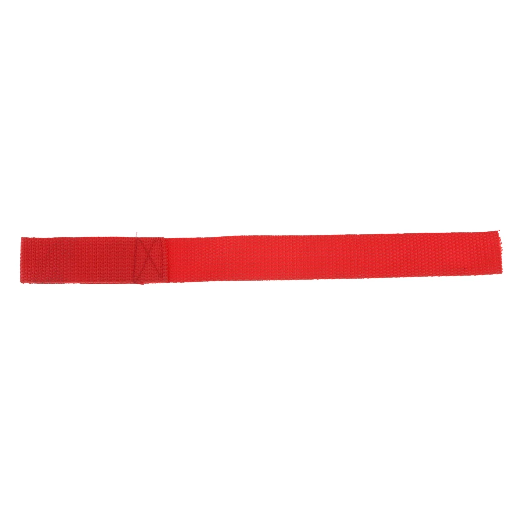 Winch Hook Pull Strap - Red - 2 Inch 50mm Wide - Heavy Duty - Universal Fit ATV Winches