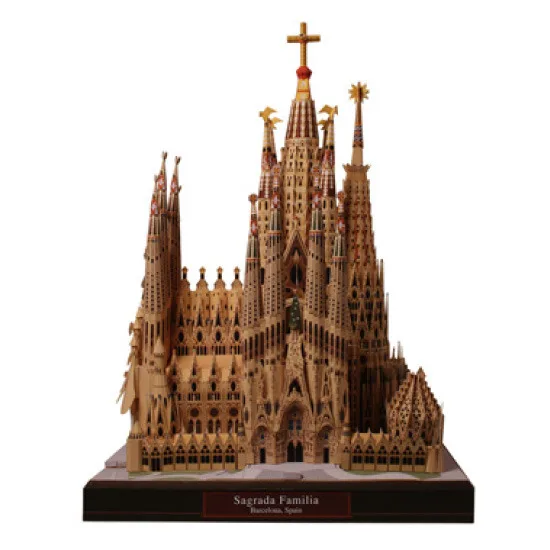 Holy Family GAUDI Barcelona Sagrada Familia Handcraft DIY Card Paper Model Kit Handmade Toy Puzzles papercrafts