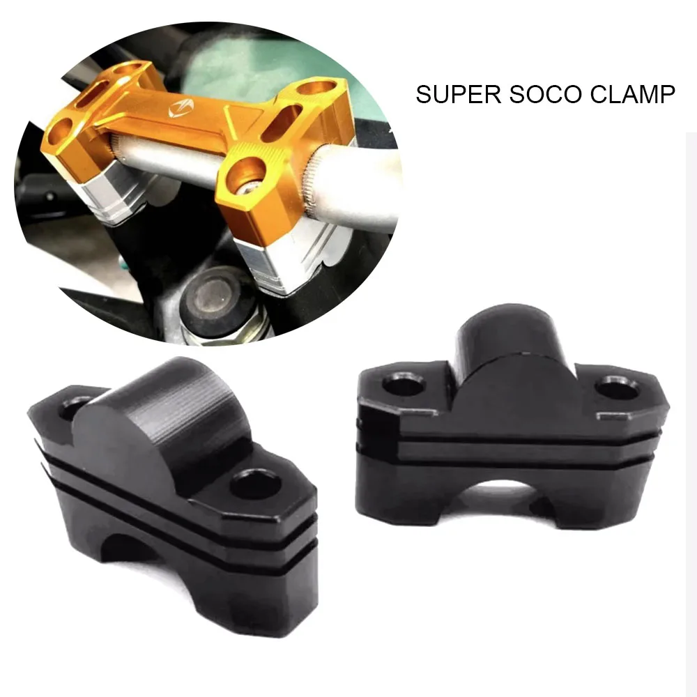 

Motorcycle Handlebar Riser Bar Mount Handle Clamp For Super Soco Tc Tcmax TS