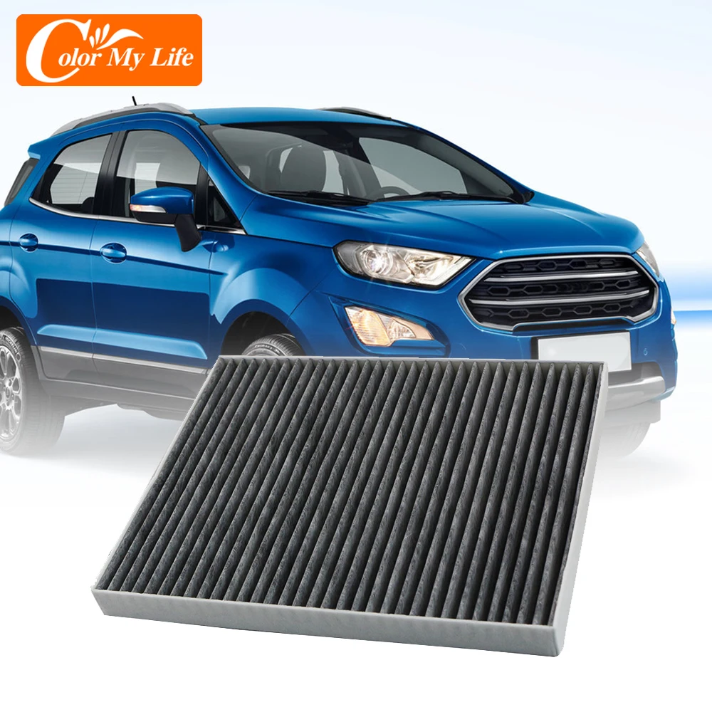 Car Pollen Cabin Conditioning Air Filter Activated Carbon Non-woven Fabric for Ford Ecosport 2013 2014 2015 2016 2017