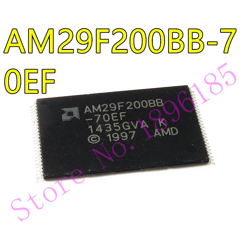 New arrival AM29F200BB-70EF AM29F200BB-70 TSOP48 Original 2 Megabit (256 K x 8-Bit/128 K x 16-Bit) CMOS 5.0 Volt-only, Boot Se