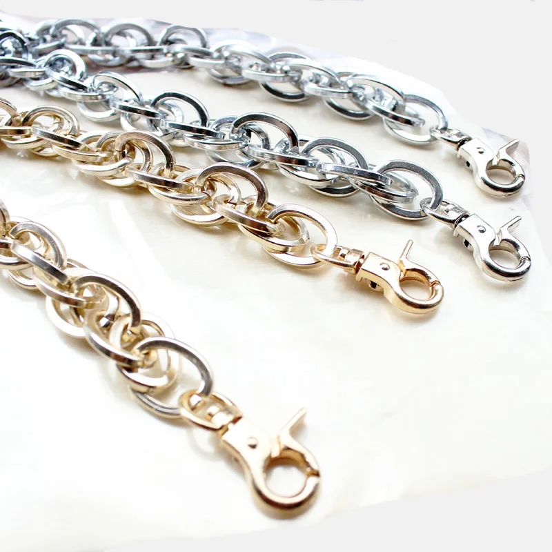 30cm Replacement Metal Chain For Handle Bag Handbag Antique Bronze Silver golden DIY Accessories For Bag Strap Hardware