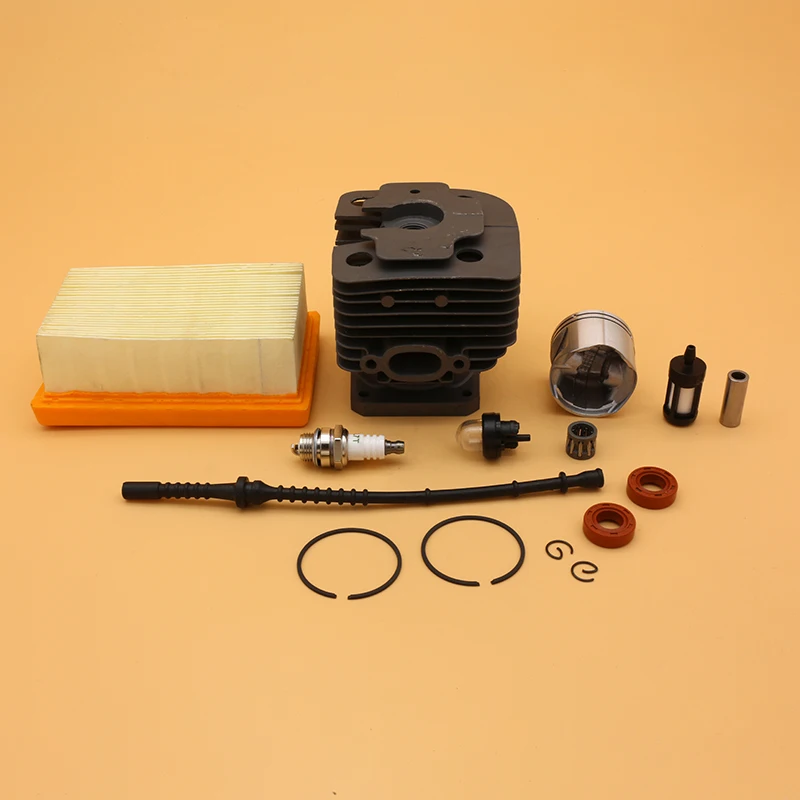 Imagem -02 - Filtro para Pistão de ar e Óleo 42 mm Kit com Vela de Ignição Ideal para Stihl Fs450 fs 450 Peças Sobressalentes 4128 020 1211