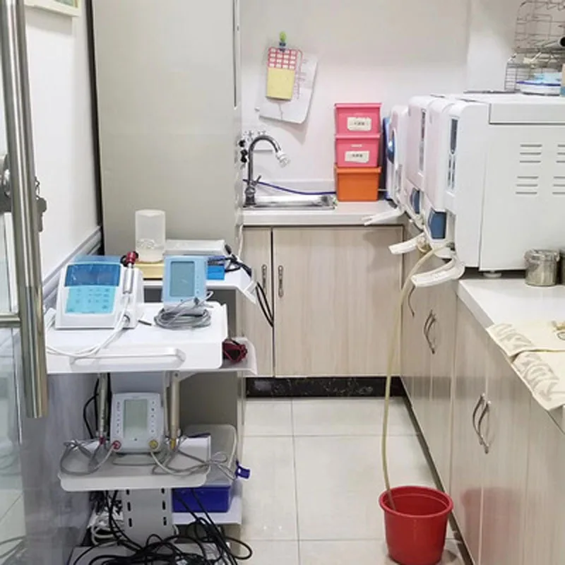 Imagem -04 - Carrinho Móvel da Ferramenta Médica do Metal Trole Dental Soquete Incorporado Prateleiras Novo