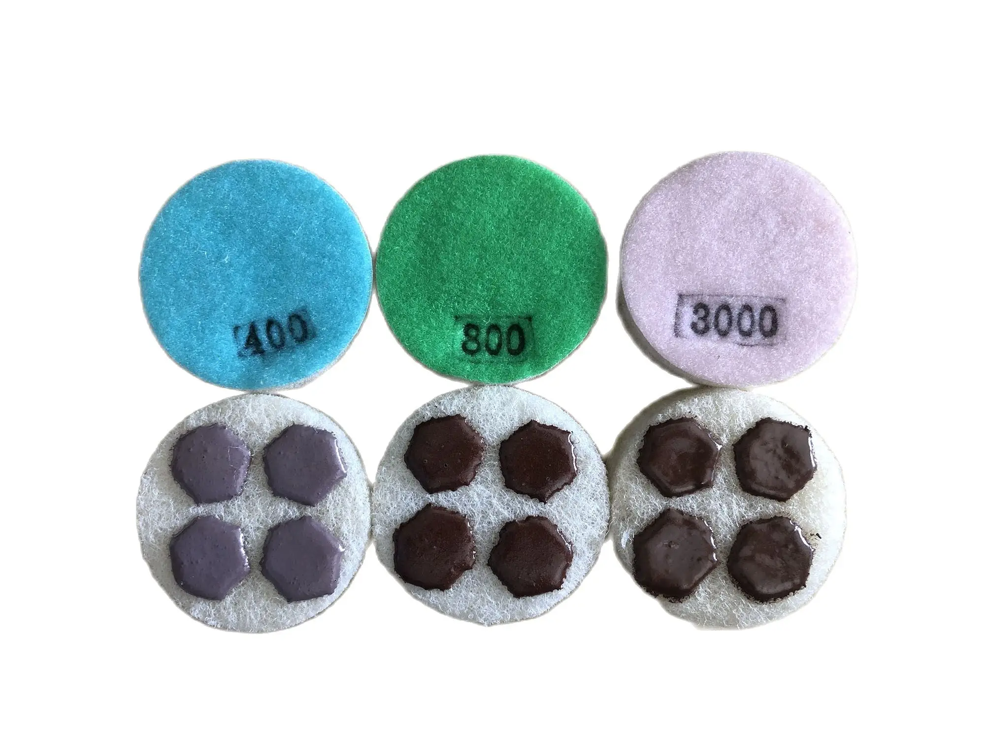 

3 Inch 80MM Marble Floor Polishing Wheel Granite Resin Sponge Polishing Concrete Floor Polishing Refurbished Dry Polishing Pad