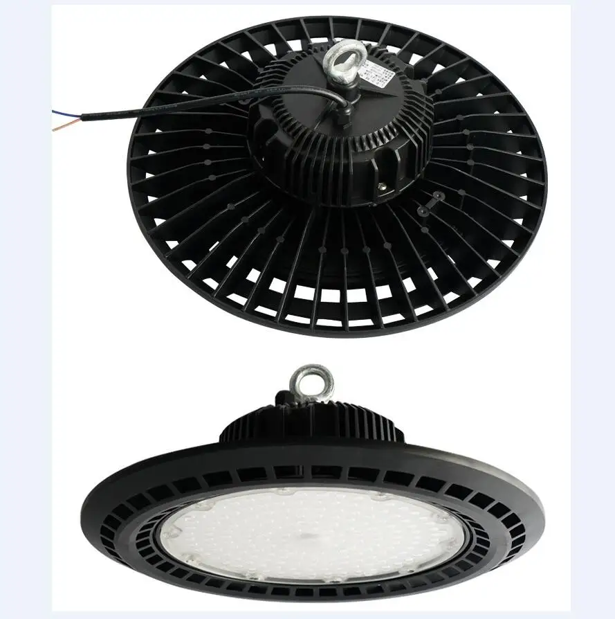 UFO Led high bay light 50w 100W 150W 200W IP66 Industry Led lamp 130lm/W Led warehouse light low bay light AC85-305V