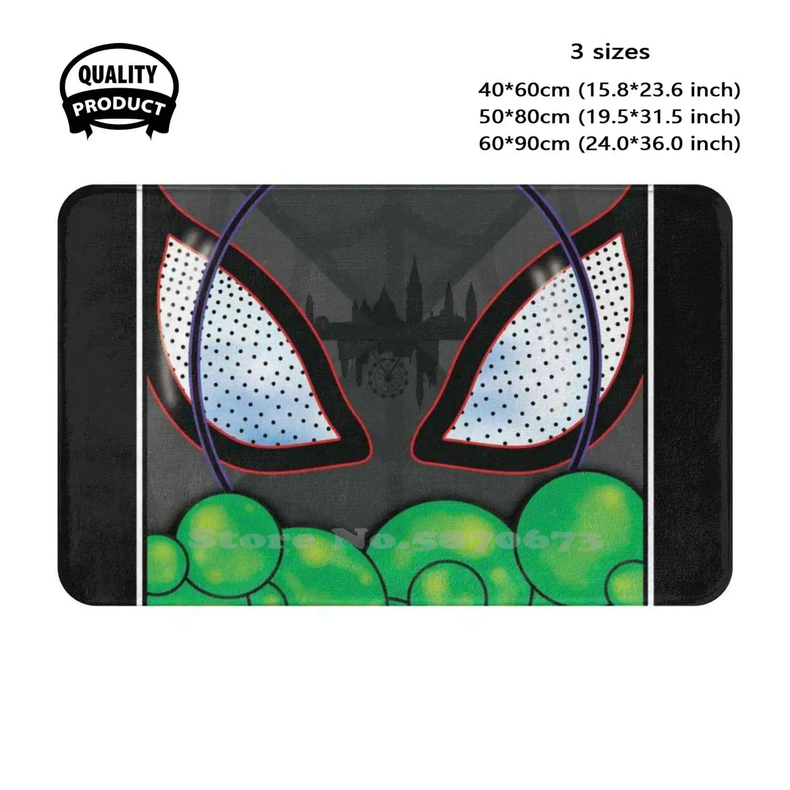 A Hero'S New Friend Soft Cushion Home Carpet Door Mat Car Rug Mysterio Mystery Far From Home Mcu