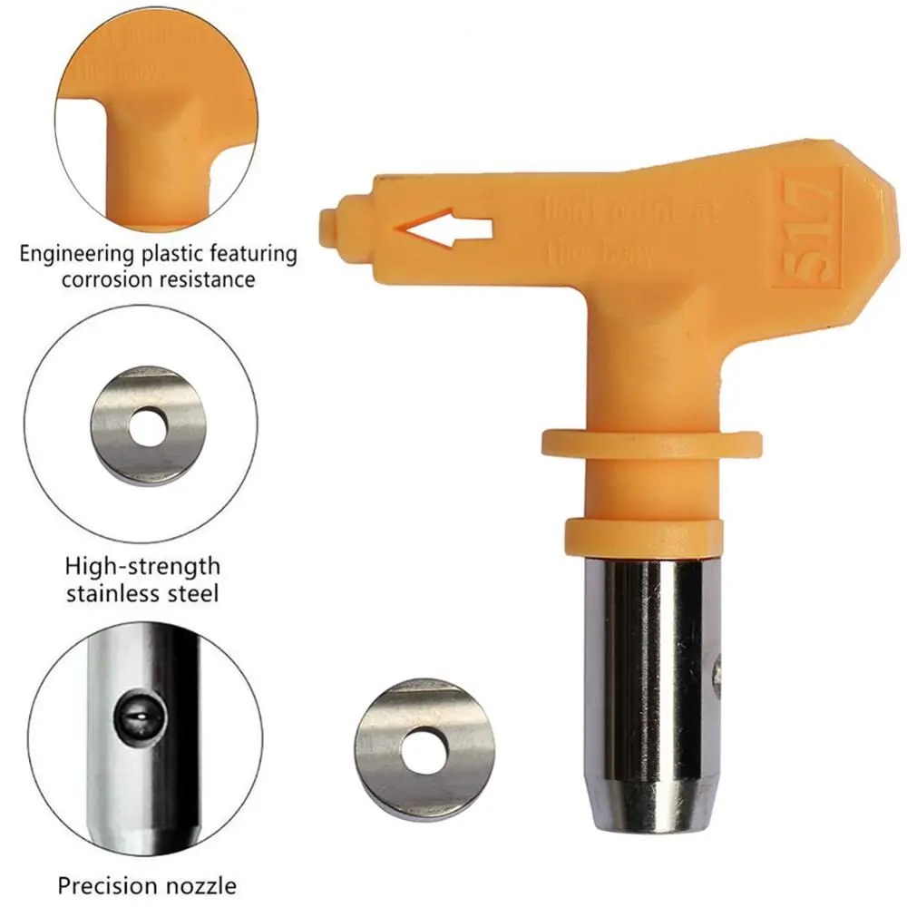 1/2/3/4/5/6 Series Airless Spray Gun Tip Nozzle for Titan Wagner Paint Sprayer For Various Spraying Machine Dropshipp