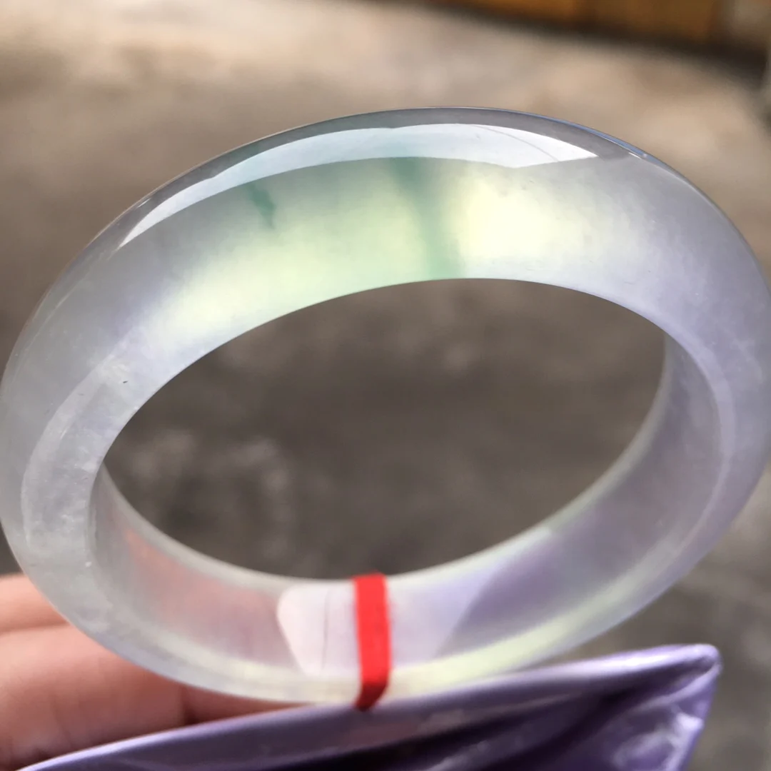 

Koraba Certified (Grade A)100% Natural Jadeite JADE Bracelet Women Bangle