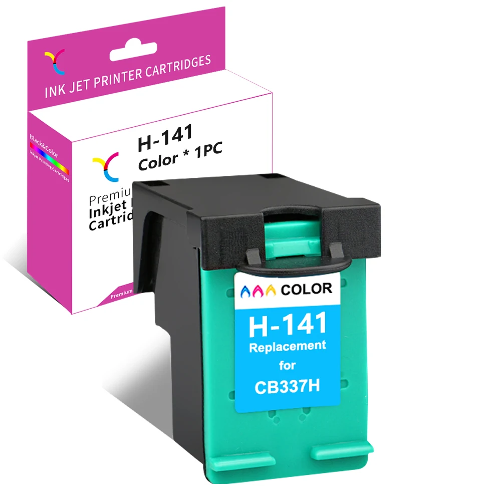 YC CB337 141 Color for HP 141 Color Ink CB337HE Remanufactured for OfficeJet J5783 J5785 PhotoSmart C4250 C4270 C4273 C4280 4283