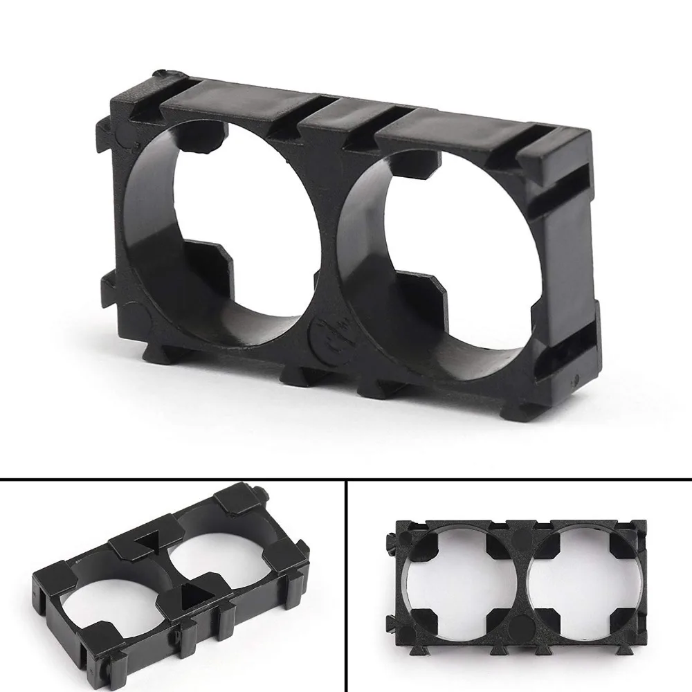 10Pcs 18650แบตเตอรี่ป้องกันการสั่นสะเทือนผู้ถือวงเล็บทรงกระบอก22X22มม.Li-Ion Cell Storage แบตเตอรี่ลิเธียมสนับสนุนขาตั้ง