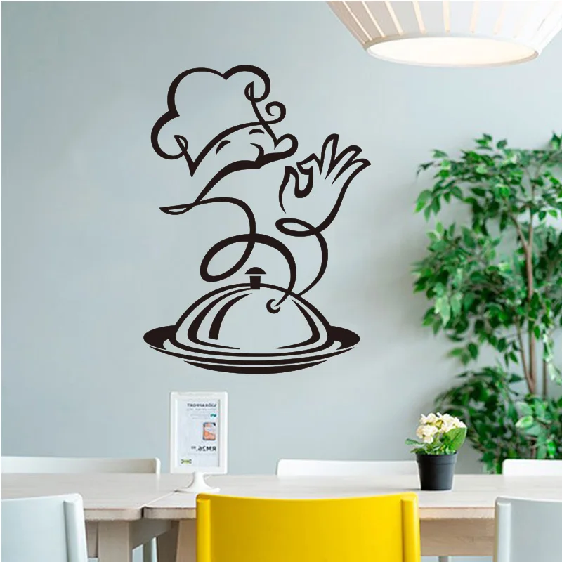 Deli-Removable Wallpaper for Home Decoration, Mural, Vinyl Wall Decals, Kitchen Decoration, DD090