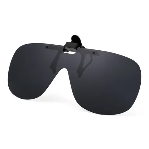 Imagen 1 del producto JIM Gafas de sol polarizadas retro para hombres y mujeres, gafas de conducción cuadradas con parte superior plana UV400