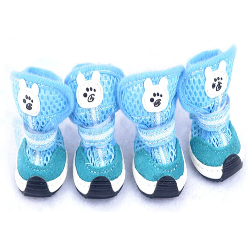 Cat Dog Shoes Cozy Cute Breathable Shoes Small Dog FashionPuppy Red Fashion Boots Breathable Shoes Pet Supplies