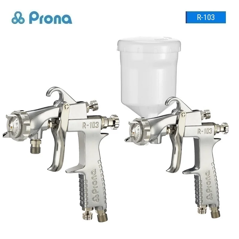 

Prona R-103 Spray Gun Hand Manual Paint Spray Gun Car Auto Furniture Painting Air Sprayer Mini Nozzle Air Painting Gun R103