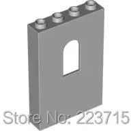 

*Wall 1X4X5 W/Bowed Slit* Y1044 10 pcs DIY enlighten block brick part No. 60808 Compatible With Other Assembles Particles