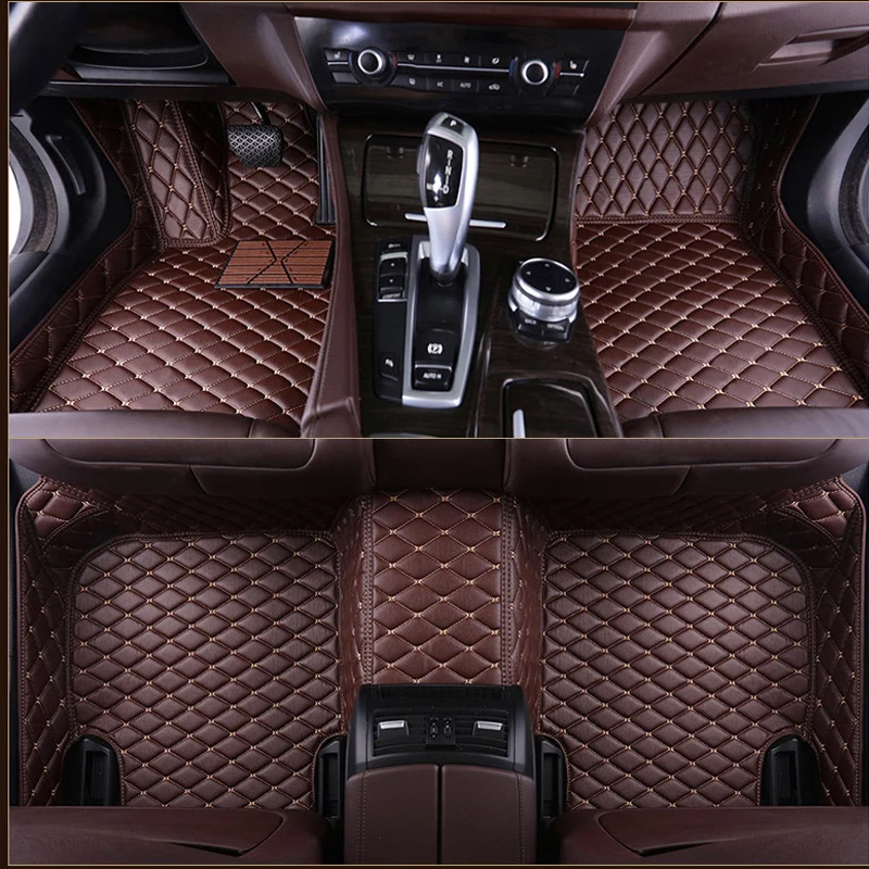 alfombrillas coche for VW GOLF V VI GOL IV Passat Polo Beetle T-CROSS TOUAREG TIGUAN 2000-2021 Car Accessories Car Floor Mats