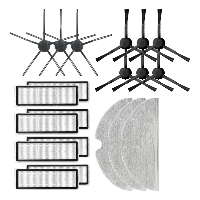 Per Mijia 1T filtro HEPA panni per Mop accessori per spazzole laterali ricambi per aspirapolvere Robot