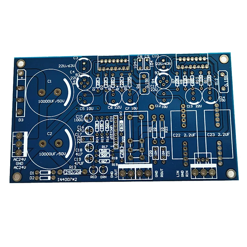 

tda7293 tda7294 power amplifier board 2.0 channel audio amplifier board PCB without electronic components