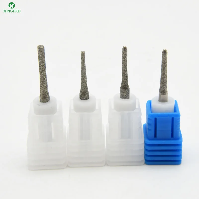 XANGTECH Dental Sirona MCX5 Wet Milling Burs Head Diameter 0.6/1.4/2.2/1.2mm for Disilicate Lithium Block