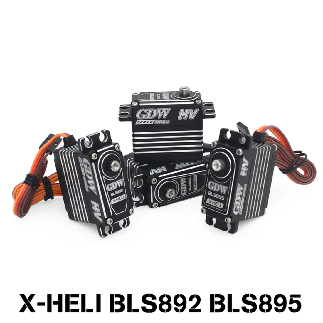 

1XALZRC GDW BLS892/GDW BLS895 Brushless Servo Swash Plate Servo Narrow-band Lock Tail Servo for X7 / KDS7.2 / SAB700 Helicopter