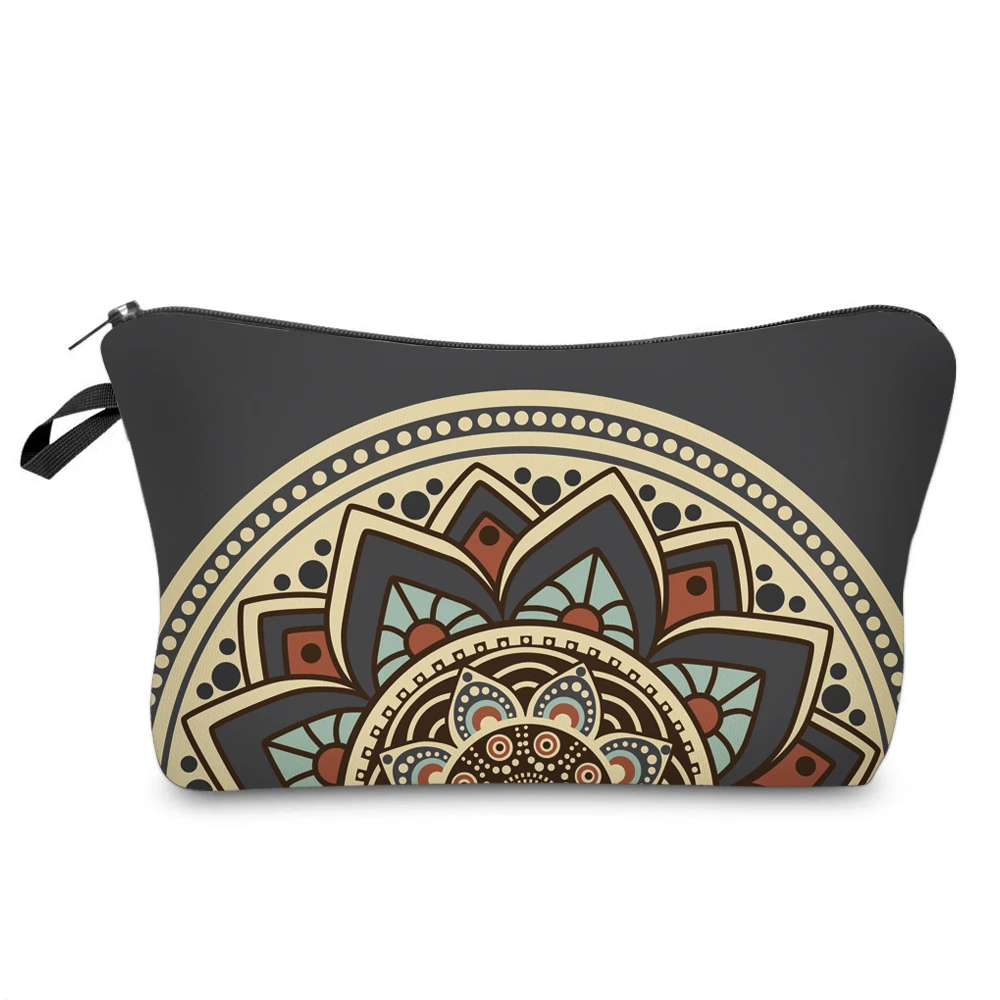 Deanfun Makeup bag Printing Mandala Cosmetic Bag Lovely Cosmetic Organizer Bag Women Multifunction Beauty Bag 50964