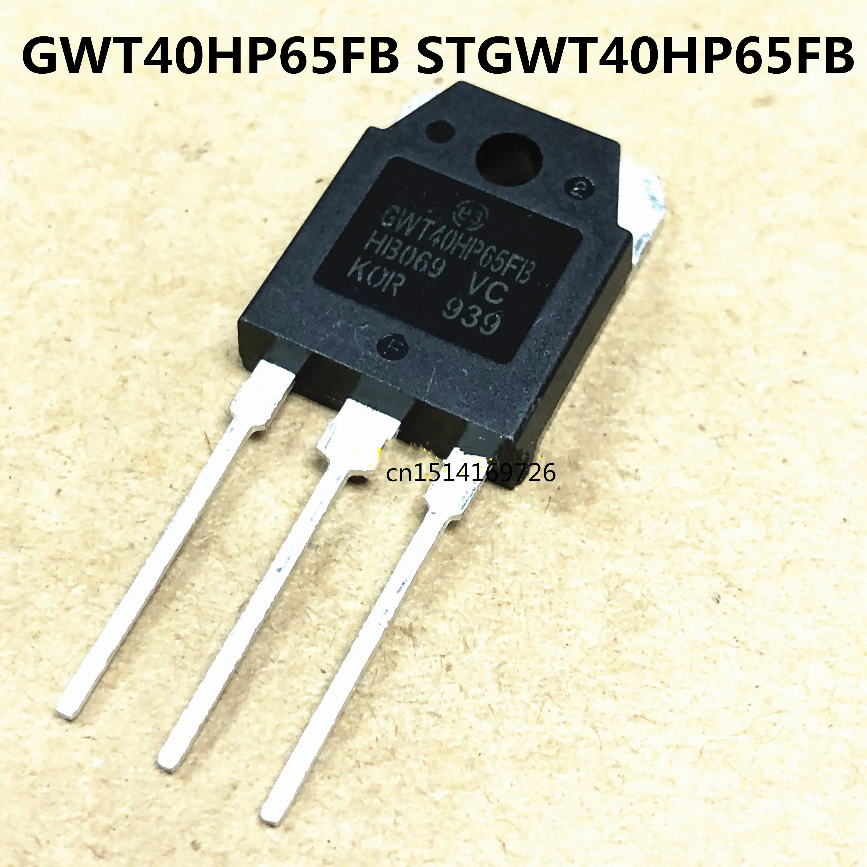 Original new 2pcs/ GWT40HP65FB STGWT40HP65FB 40A/650V