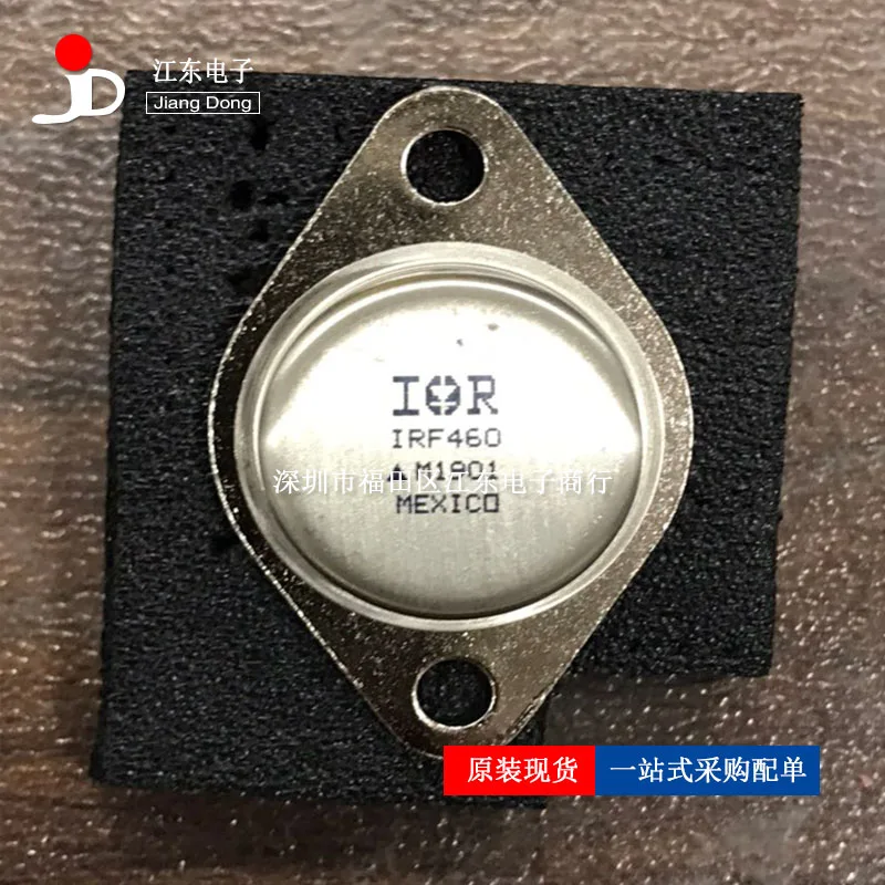 

1 шт. IRF460 21A500V 0,31 Ом N-КАНАЛЬНЫЙ МОЩНЫЙ МОП-транзистор TO-204 точечная поставка