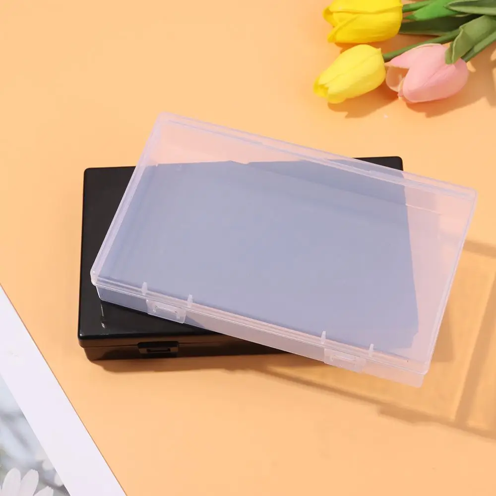 8 Styles Small Square Clear/Black Plastic Storage Box Jewelry Diamond Container Embroidery Craft Bead Pill Home Storage Supply