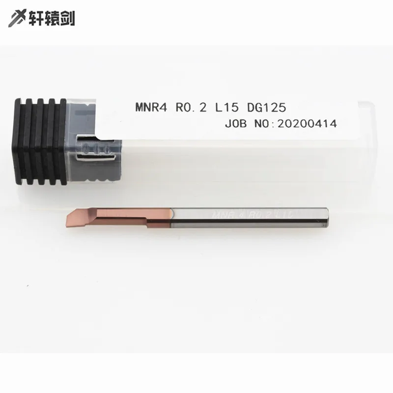 MNR3 R0.15 L 10 MNR4 R0.15 L15 MNR5 R0.2 L20 MNR6 R0.2 L20 Carbide Khe Cắm Dao Phay Địa Chấn Nhàm Chán Dụng Cụ CNC