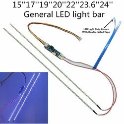 Juego de lámparas de retroiluminación LED, accesorios universales para pc, tablero de módulo, 15 ''-315 17''-350 19 ''-417 22''-490 23,6-540mm, LCD, 1 Juego