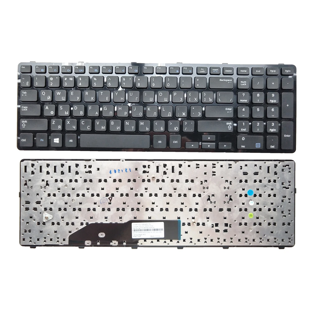 

RU Russian Keyboard For Samsung 350E7C NP350E7C NP355E7C NP350E7C NP 365E7C 355E7C Notebook Replacement Keyboards BA59-03303C