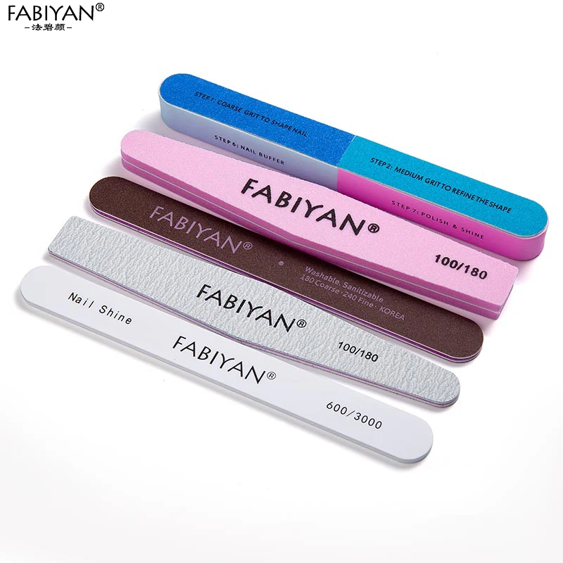 네일 아트 파일 블록 버퍼 세트, 페디큐어 샌딩 케어 스폰지, 버핑 젤 폴리시 파일, 매니큐어 전문 도구, 다채로운 키트