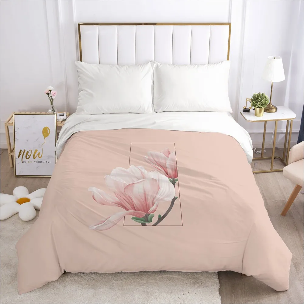 1PCS 3D Duvet Cover with Zipper Comforter/Quilt/Blanket Cover 200x220 230x220 3D Nordic Bedding Customize any size design