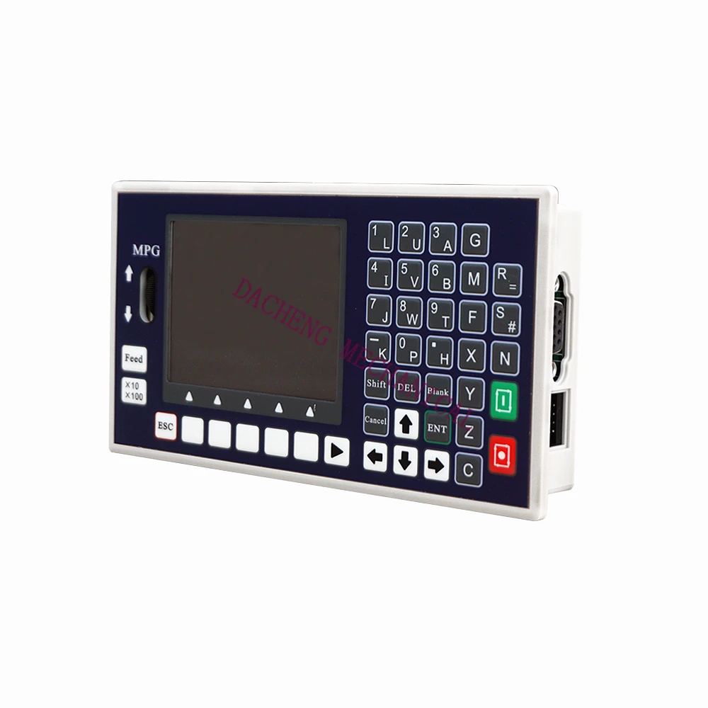 CNC 컨트롤러 TC55H USB 스틱 G 코드 스핀들 제어판, MPG 스탠드 단독 선반 밀링 머신 컨트롤러, 1-4 축