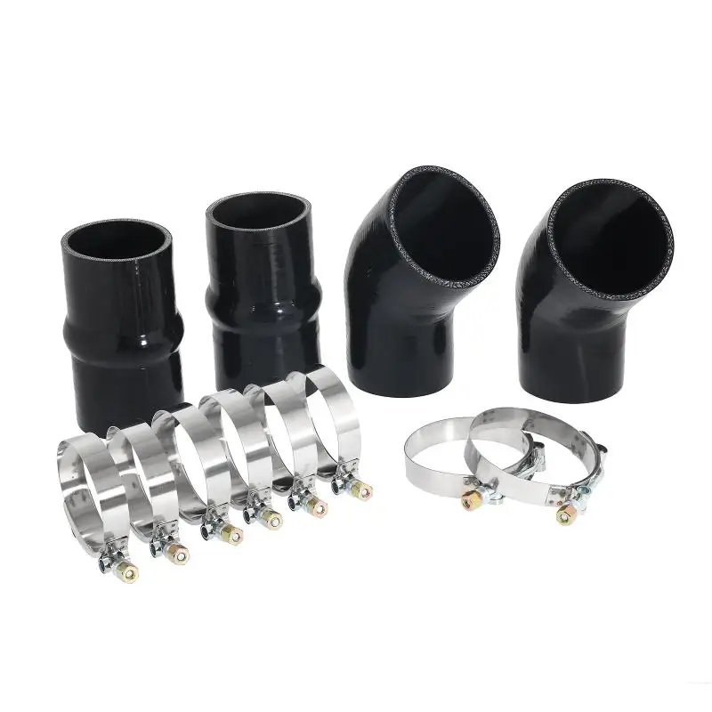 

Heavy Duty Upgraded Silicone Intercooler Boot Kit for Dodge Cummins 5.9L Diesel 1994 - 2002 Cooling System Hose with Clamps