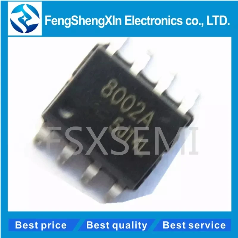 100pcs/lot MD8002A SOP-8 MD8002 8002A NS8002  CKE8002B  TC8002D 8002 FM8002 Dual Transistors IC