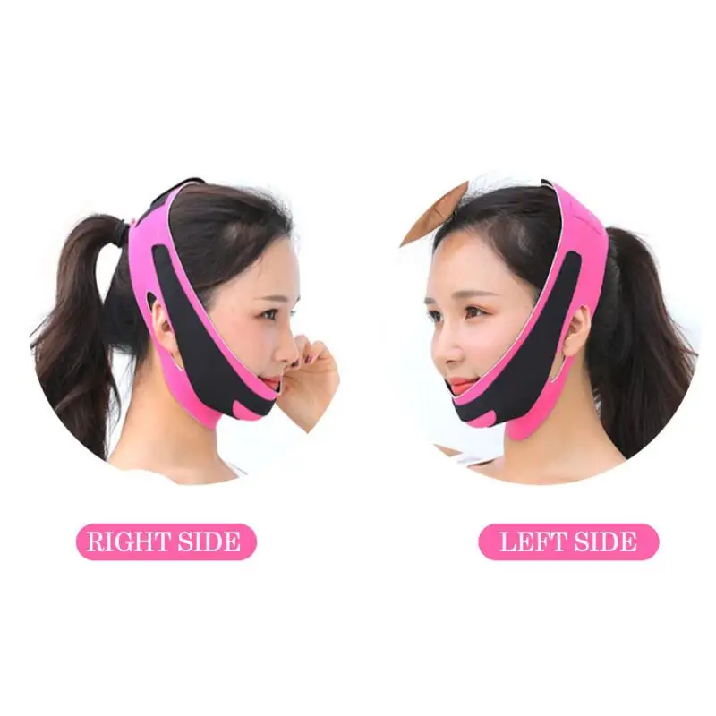 Facial Miracle Slimming Mask Face V-Lift Up เข็มขัดบางคอหน้ากาก Sleeping Face-Lift ลดคู่ chin Bandage Skin Care