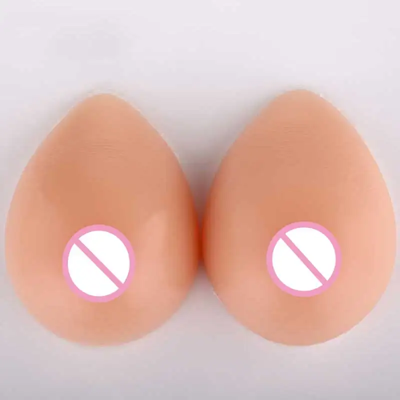 Realistic Silicone False Boobs Fake Breast Forms Tits For Crossdresser Shemale Transgender Drag Queen Chest