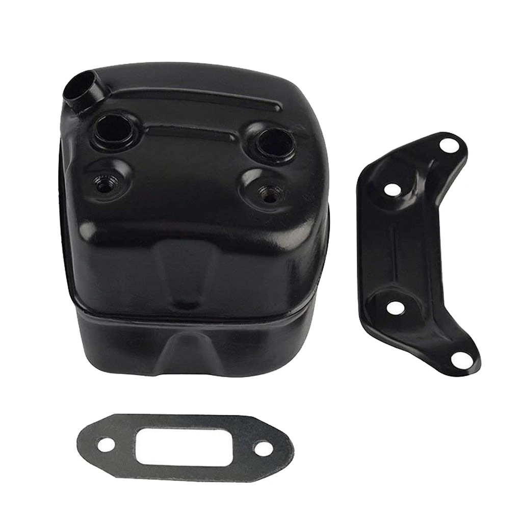 conjunto de silenciador de escapamento adequado para motosserra husqvarna 365 372 371 372xp 385 390xp novo 01