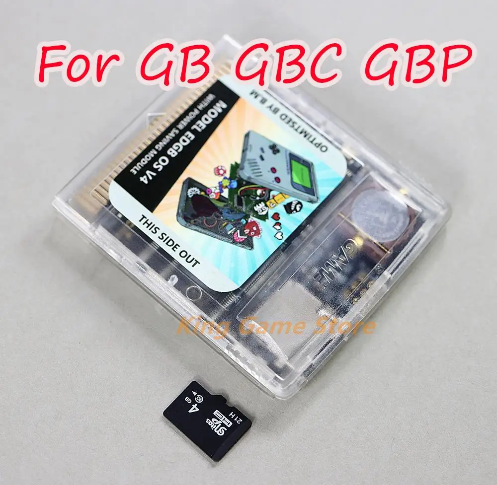 

1set/lot New for GB GBC GBP Game Console EDGB Remix card Game Cartridge Install 2700 games with 4G memory card