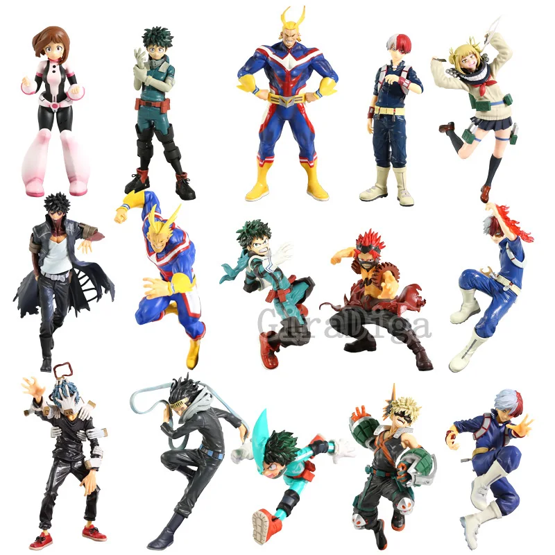 Figure Midoriya Izuku Shoto Todoroki Bakugou Katsuki All Might Dabi Ochaco Uraraka Shigaraki Tomura Himiko Toga