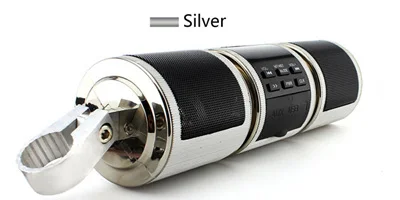 Мотоцикл EDR аудио динамик водонепроницаемый мотоцикл Стерео FM радио AUX USB TF карта Bluetooth-совместимый MP3-плеер MT487