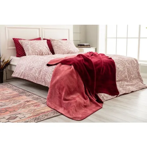 Favore Casa Comfort Cotton Single Blanket 150 X200 cm Burgundy