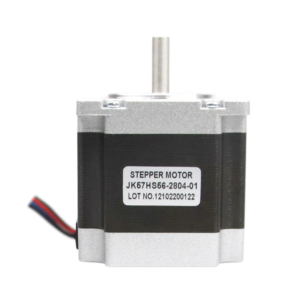 Jkongmotor NEMA23 Schrittmotor 57x56mm D = 8mm/6,35mm 4wires 2,8 EIN Schrittmotor für CNC Gravur Fräsen Maschine 3D Drucker – Detail 5