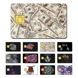 A+ Quality Dollar Cartoon God of War Wolf  Ultra Thin PVC No Fade Credit Card Skin Sticker Film