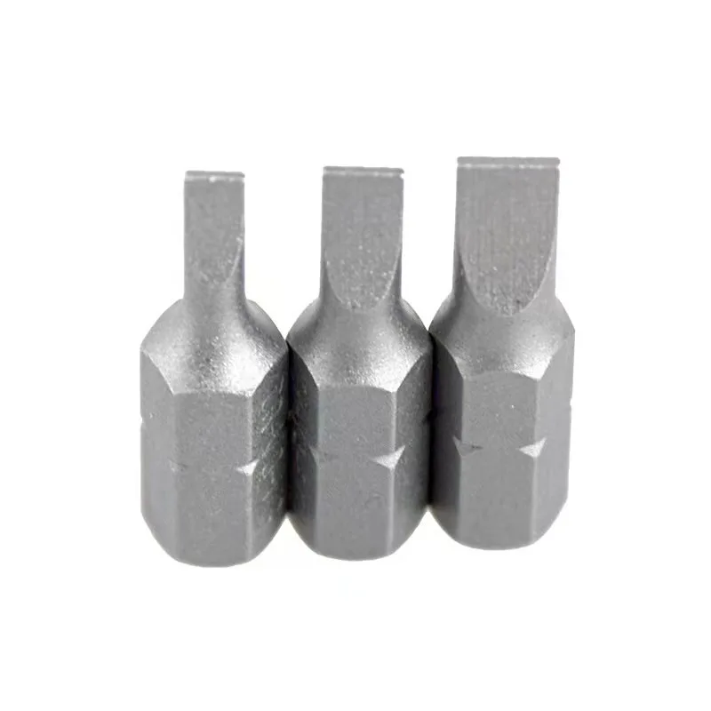 3pcs 25mm Screwdriver Bits Set 1/4 Inch Hex Shank CR-V Electric Screw Drill Bit T10-T40,H2-H6,SL4-SL6,PH1-PH3,PZ1-PZ3