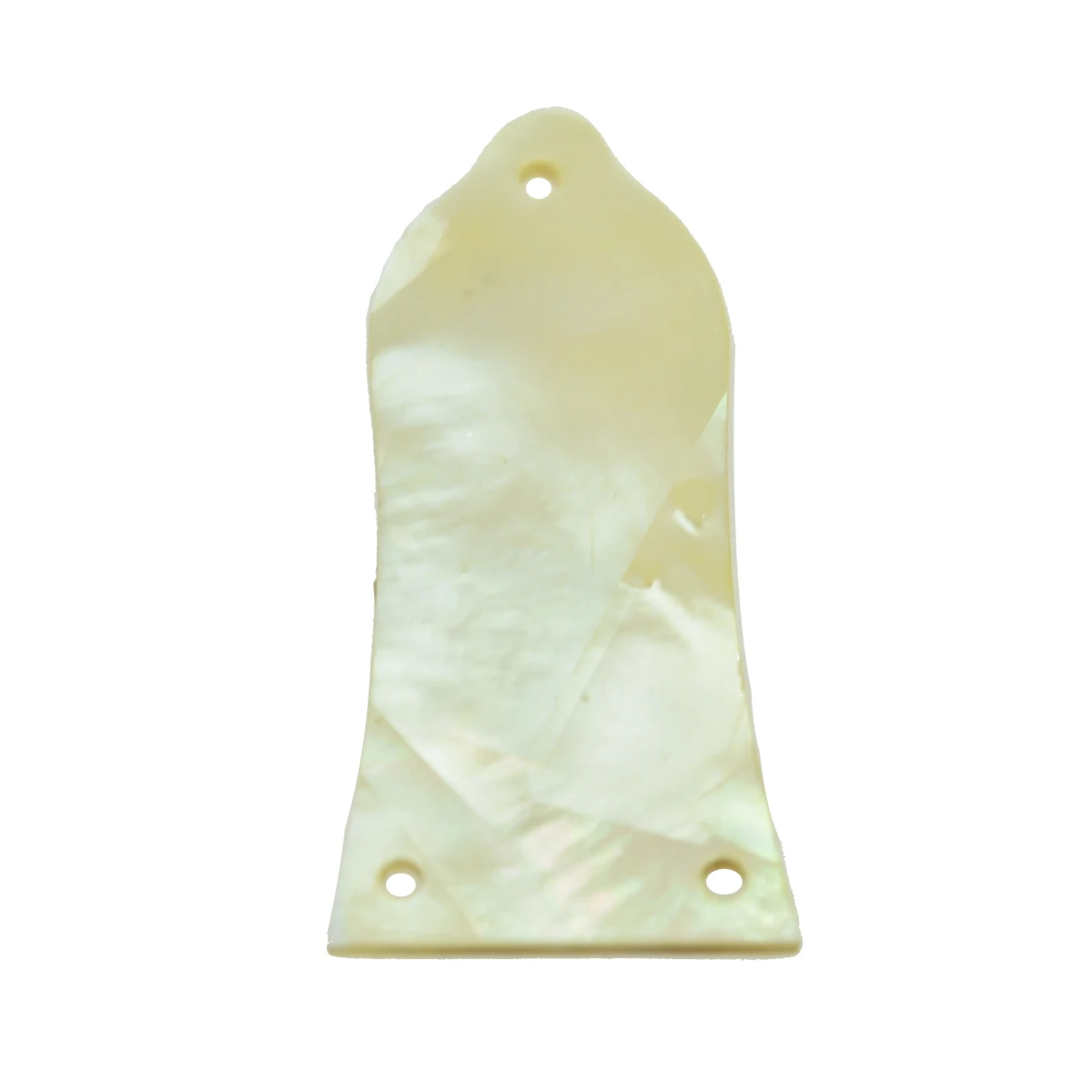 Dopro Real CUSTOM Natural Abalone Shell/White Pearl/Yellow Pearl Guitar Truss Rod Cover with 2/3 Holes Fits for Gibson Les Paul - view 3