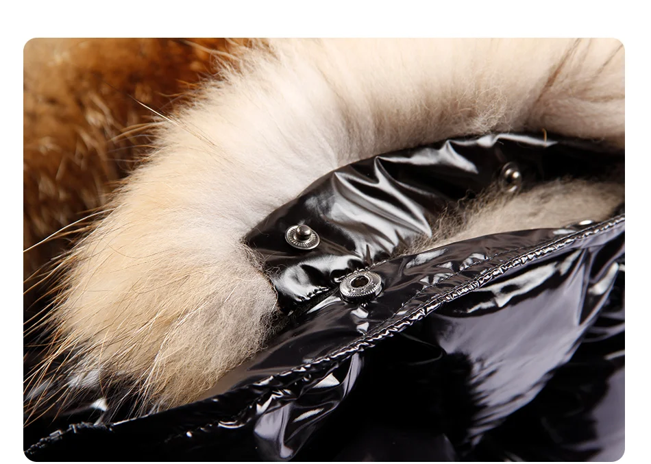 Maomaokong Winter waterproof Jacket Real White Duck