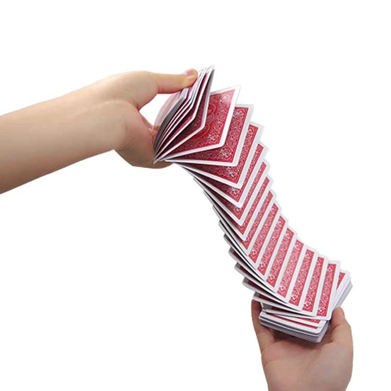 Magic Electric Deck ( connection by invisible thread) Magic Tricks Stage Close Up Magia Waterfall Card Magie Gimmick Props